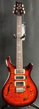 Chitarra elettrica semivuota PRS SE Special Orange Tiger Smokeburst con borsa gig
