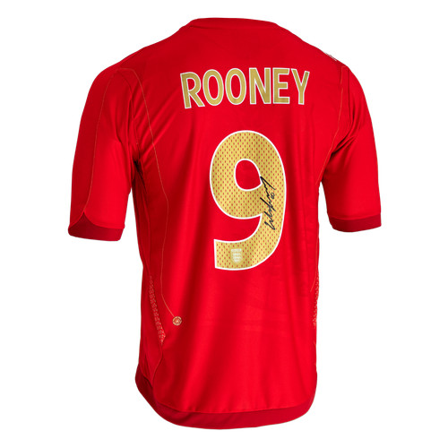 Maglia wayne rooney firmata - maglia,
