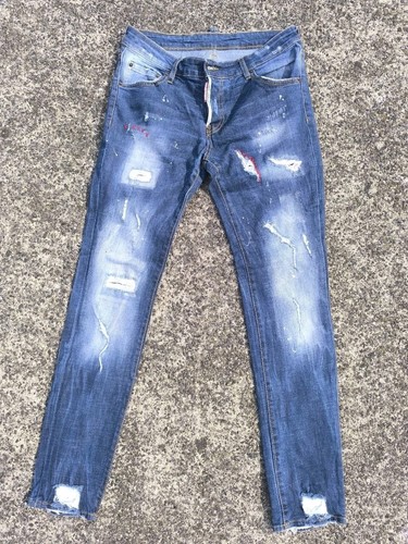 Dsquared2 bros jeans patch - jeans,