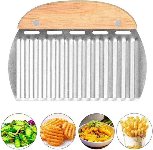 Coltello ondulato patate - ondulato,