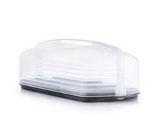 Tupperware Contenitore per Torta Reale Stampo per Torte in Scatola, Stollen Biscotto NUOVO