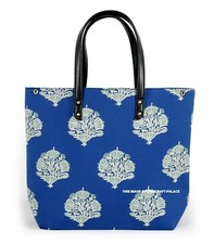 Vintage Blu Spalla Borse Fiori