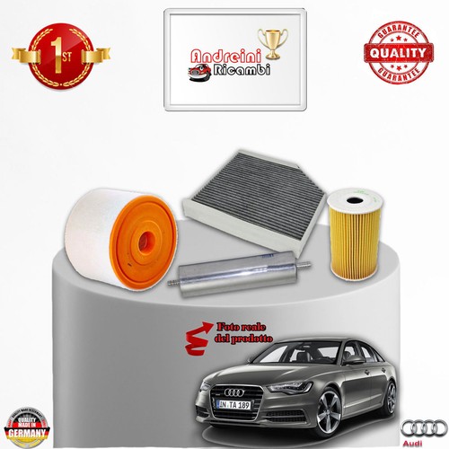 Kit tagliando filtri audi - kit,