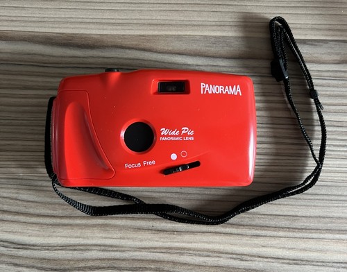 Fotocamera panorama rossa - rossa,