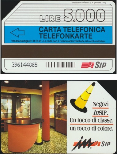 Scheda telefonica 5000 lire - telefonica,