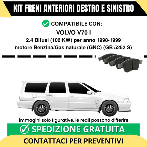 Pastiglie freno anteriori - pastiglie,