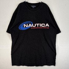 T-shirt uomo Nautica nera anni