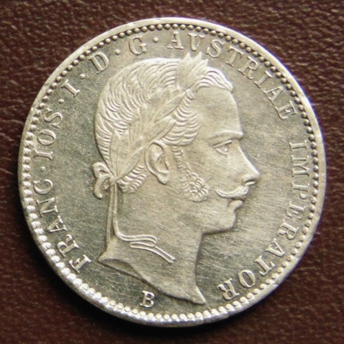 Austria fiorino 1859 - 1/4,