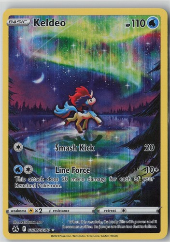 Keldeo ultra rara - keldeo, swsh: