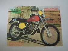 advertising Pubblicità 1974 FANTIC CABALLERO 125 RC REGOLARITA' COMPETIZIONE
