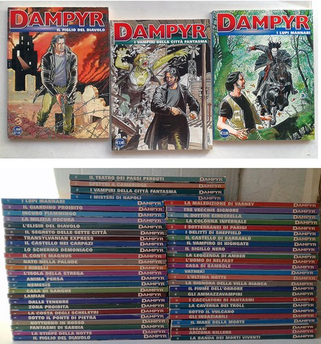Lotto fumetti dampyr - lotto, (-3)