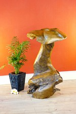 Decorazione Funghi In Legno Di