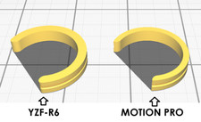 COPPIA SPACER DISTANZIALE ACCELERATORE YAMAHA MT-07 TRACER 7 700 XSR 700