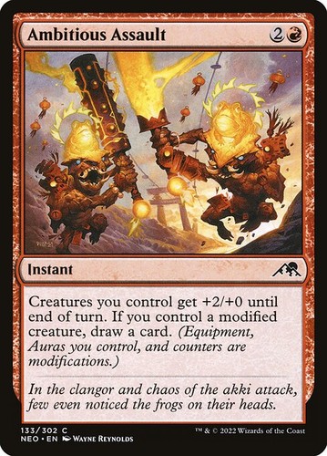 Ambitious assault nonfoil - assault,