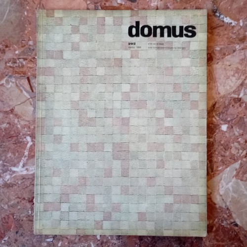 Domus 292 1954 fausto melotti - 292,