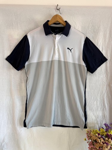 Puma polo uomo bianco - puma,