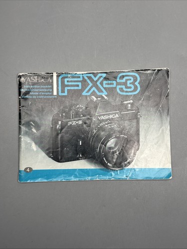 Yashica instruction - yashica,