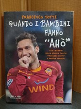 FRANCESCO TOTTI QUANDO I BAMBINI FANNO "AHO'" LIBRO +DVD EDIZIONE MONDADORI