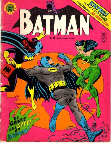 Batman mondadori del 1968 - 24,