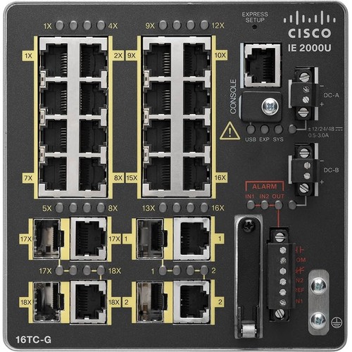 Cisco 2000 16tc - ie-2000-16tc-g-e, switch