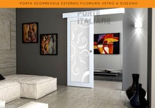 Porta scorrevole esterno - porta,