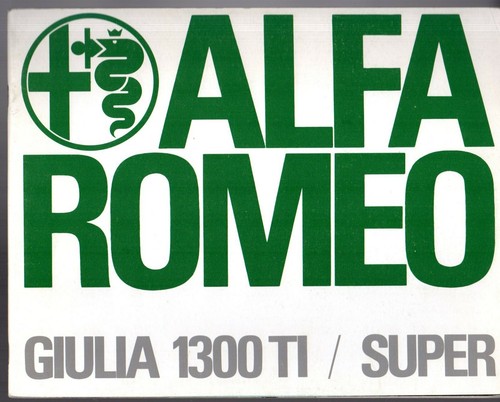 Alfa romeo giulia berlina - alfa,