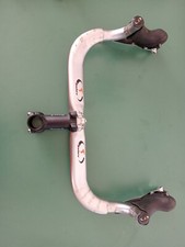 Tranz manubrio Crono leve Ergopower bici Corsa 