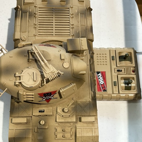 Vintage tyco tiger tank - tiger, con