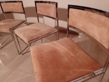 sedie vintage In Acciaio e