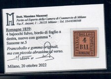 1859 ROMAGNE 4 BAJ FULVO CON