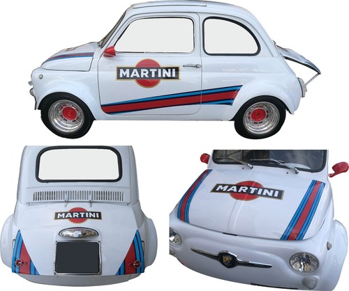 Adesivi fasce martini fiat - adesivi,