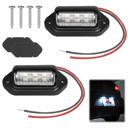 Luci targa led bianco - luci, 6000k