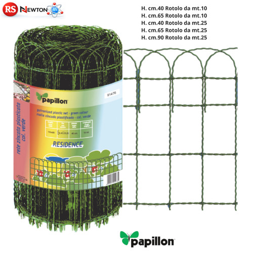 Rete ornamentale verde pvc - rete,