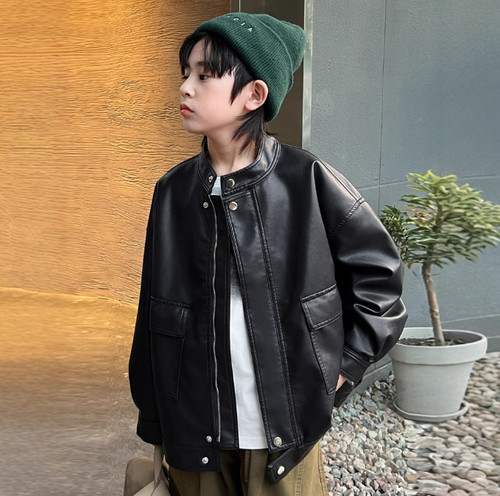 Cappotto ecopelle bambini