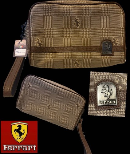 Marsupio vintage ferrari logo - ferrari,