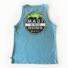 Canotta uomo Maui & Sons blu