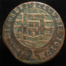 Brasile rame 80 reis 1820 B