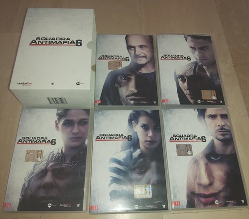 Dvd squadra antimafia 6 - antimafia,