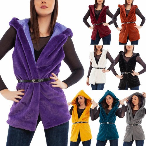 Gilet donna pelliccia