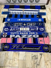 10 sciarpe calcio LOTTO STOCK INTER shirt maillot trikot jersey