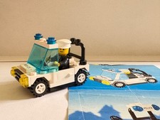 LEGO City Auto Polizia Legoland 6506 anno 1989 Classic Town Police Car Set