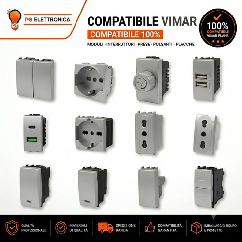Serie vimar plana compatibile - plana,