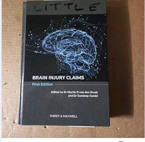 Brain injury claims 1st - ed, by