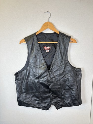 Gilet hillside leather usa - gilet,