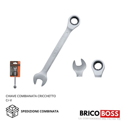 Chiave combinata cricchetto - chiave,