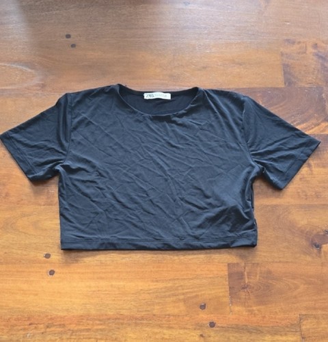 Shirt donna zara nera - t-shirt,