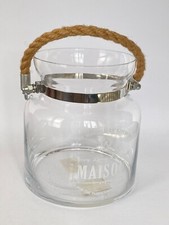 PORTACANDELA VASO VETRO