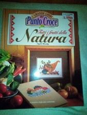 libro ricamo punto croce