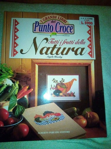 Libro ricamo punto croce - libro,
