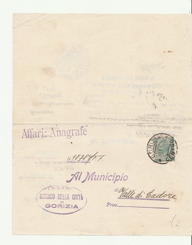 Busta lettera inviate - busta, da